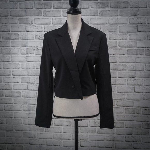 Danielle Bernstein Cropped Blazer, Small - Picture 1 of 4